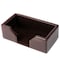 Dacasso Dark Brown Bonded Leather Business Card Holder AG-3607 - alternate 7